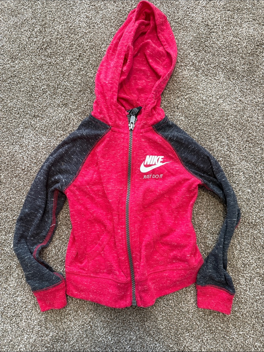 Toddler girl Nike zip up hoodie 3T